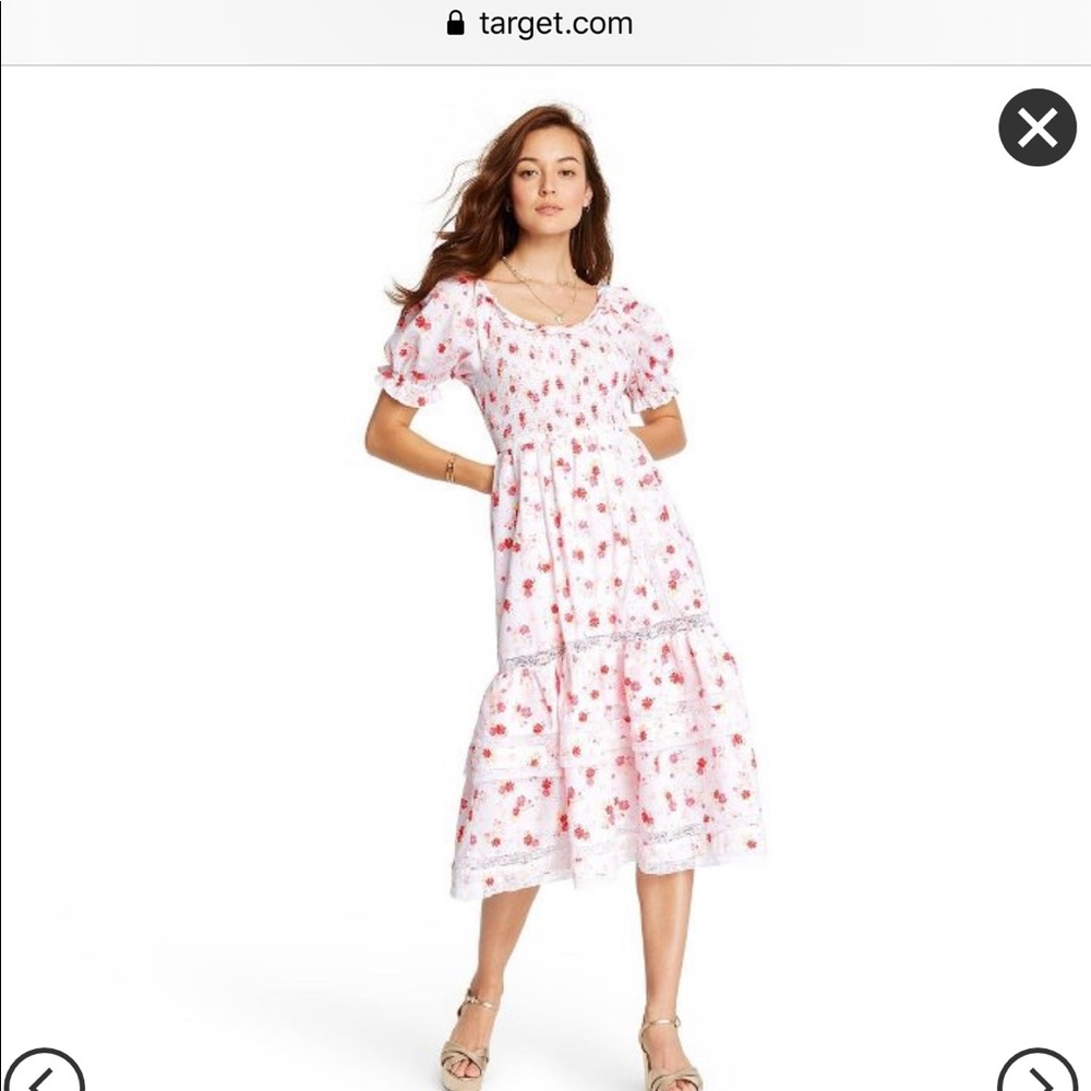 Love shack fancy maxi dress